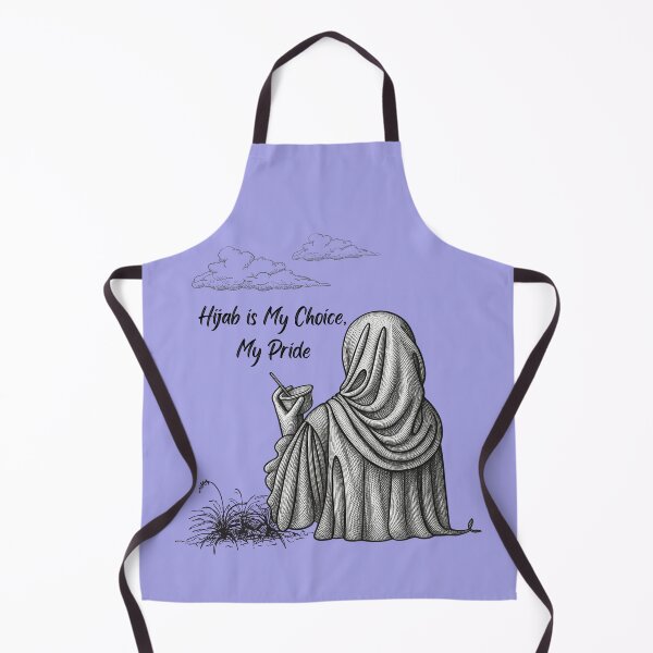 Item preview, Hijab Is My Choice My Pride Muslim Artwork designed and sold by BarakahCrafts.