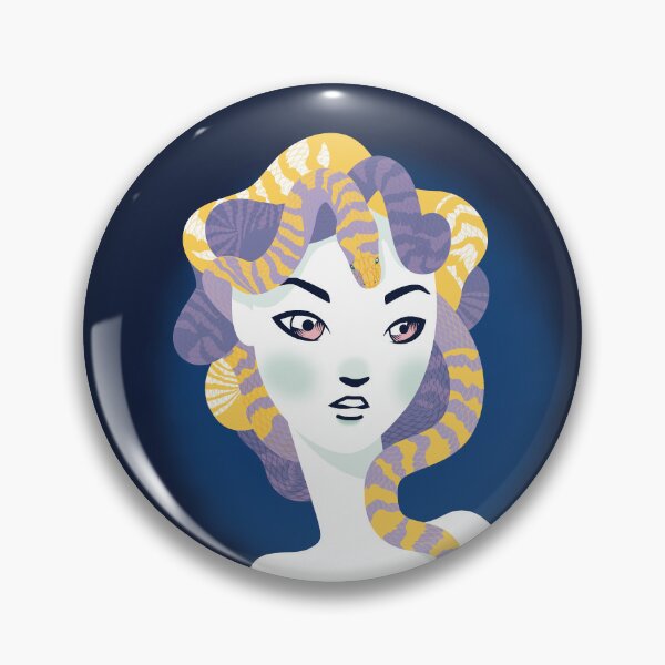Item preview, Medusa Me (black and white edition) designed and sold by Juliette Lancien.