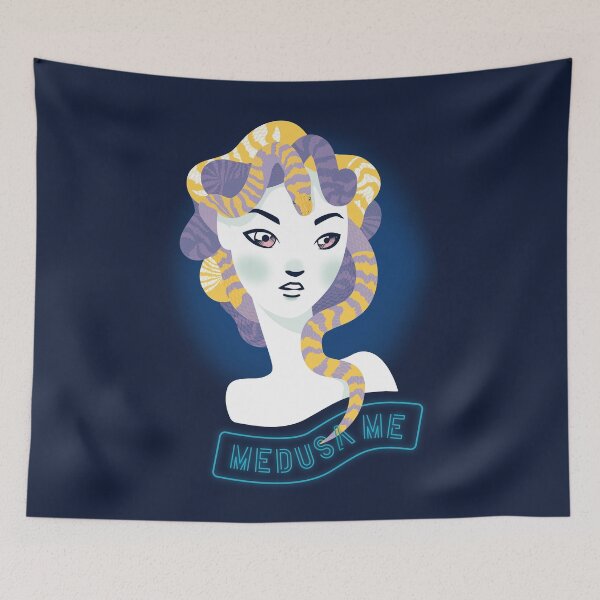 Item preview, Medusa Me (black and white edition) designed and sold by Juliette Lancien.