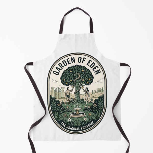 Item preview, Garden Of Eden Adam And Eve Vintage Badge designed and sold by k3rstman1.