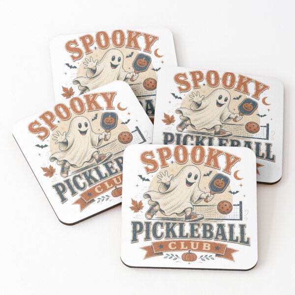 Item preview, Spooky Pickleball Club Halloween Ghost designed and sold by VikArt7.