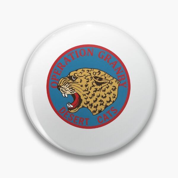 Item preview, Operation Granby Desert Cats Military Insignia designed and sold by CharlieDesings.