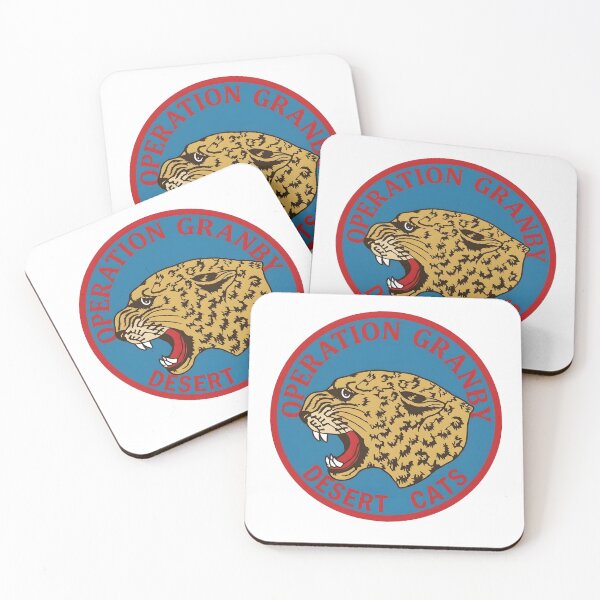 Item preview, Operation Granby Desert Cats Military Insignia designed and sold by CharlieDesings.