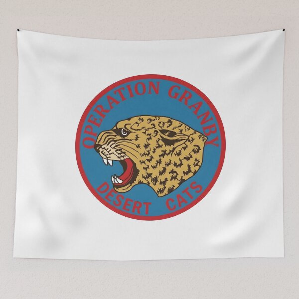 Item preview, Operation Granby Desert Cats Military Insignia designed and sold by CharlieDesings.