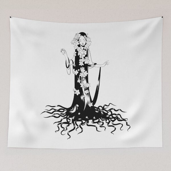 Item preview, A tree with Deep Roots (black and white edition) designed and sold by Juliette Lancien.
