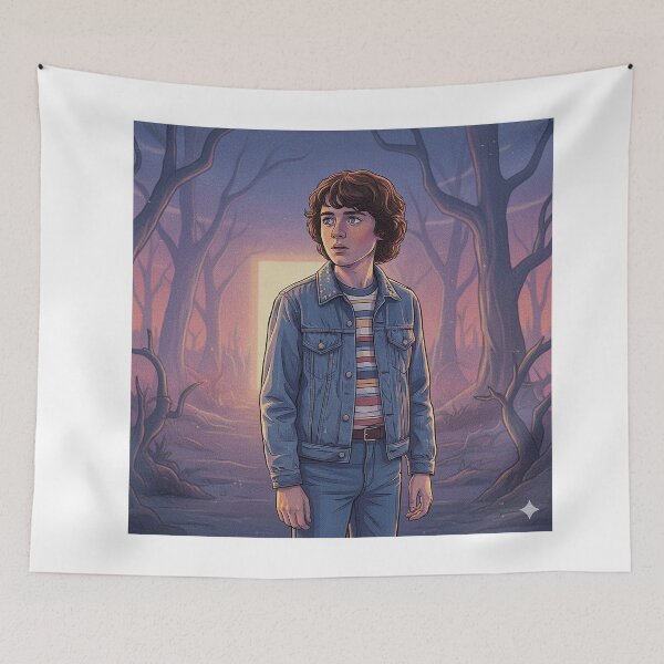 Item preview, Young Man - Mysterious Gaze Toward Portal designed and sold by AnimeShin.