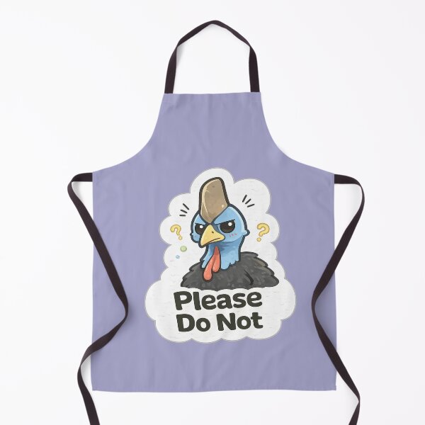 Item preview, Please Do Not Cassowary Meme | Cute Angry Bird Sticker Design designed and sold by BabyStark.