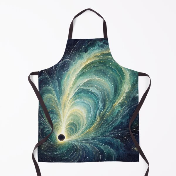 Item preview, Turquoise Cosmic Vortex Cosmic Illustration designed and sold by AHOK-lab.