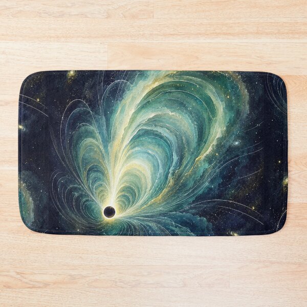 Item preview, Turquoise Cosmic Vortex Cosmic Illustration designed and sold by AHOK-lab.
