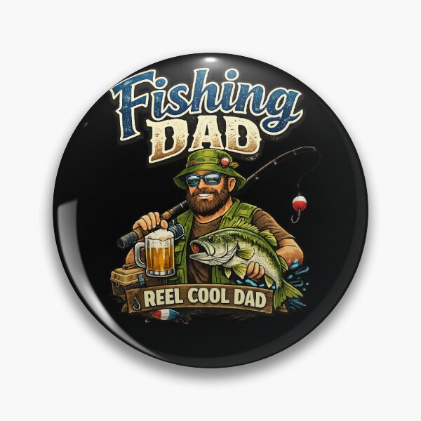 Item preview, Fishing Dad Reel Cool Dad Shirt | Funny Father’s Day Fishing T-Shirt designed and sold by Fine Art California.