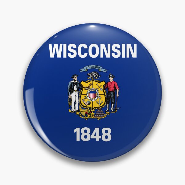 Item preview, Wisconsin State Flag WI designed and sold by shitpostee.