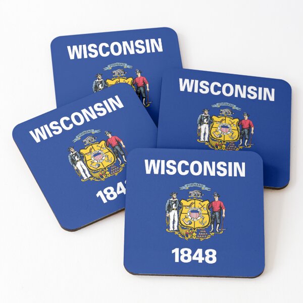 Item preview, Wisconsin State Flag WI designed and sold by shitpostee.