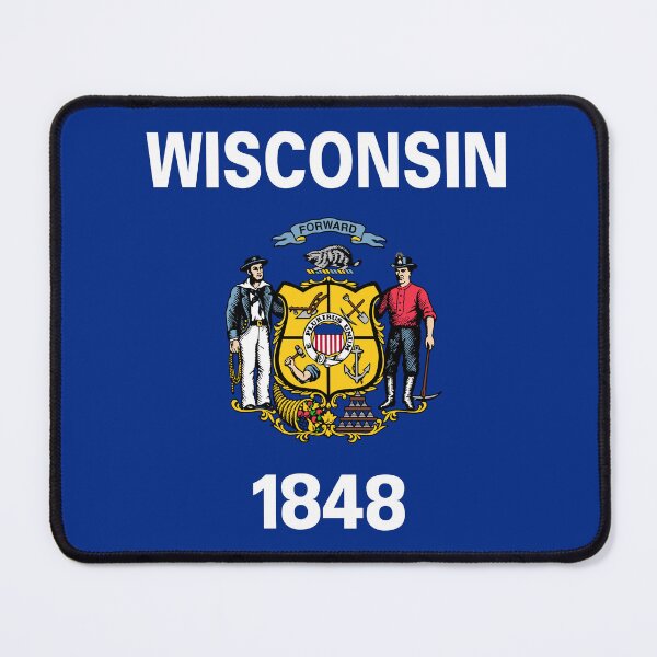 Item preview, Wisconsin State Flag WI designed and sold by shitpostee.