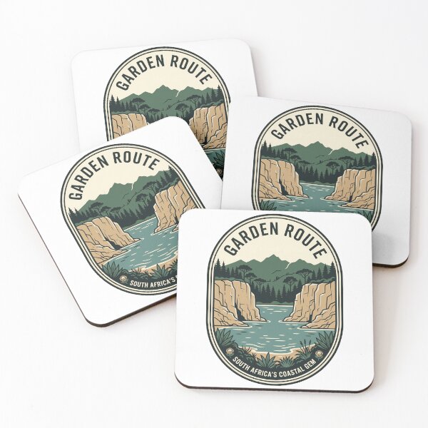 Item preview, Garden Route South Africa Coastal Nature Travel Badge designed and sold by k3rstman1.