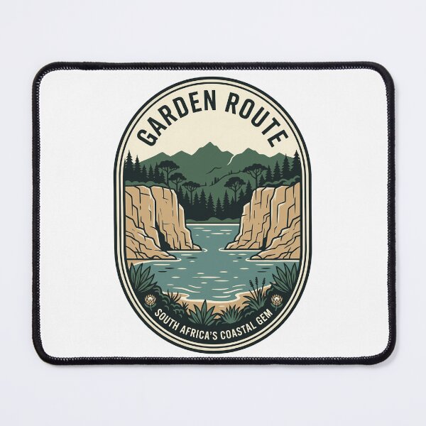 Item preview, Garden Route South Africa Coastal Nature Travel Badge designed and sold by k3rstman1.