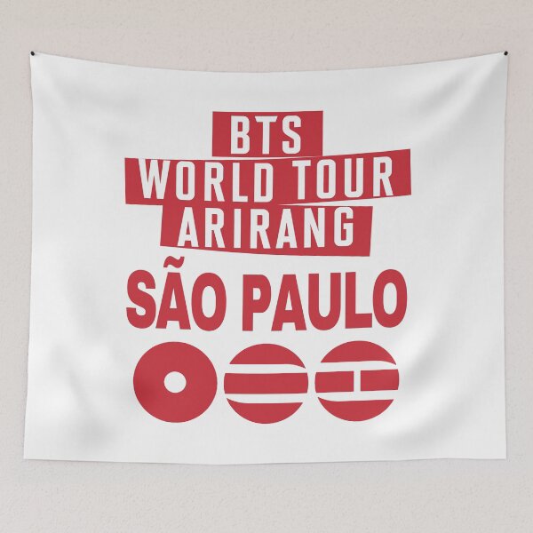 Item preview, BTS World Tour 2026 Arirang. SÃO PAULO. designed and sold by EunsooLee.
