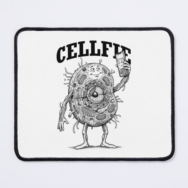 Item preview, Cellfie Funny Cell Selfie Biology Microbiology Science Pun designed and sold by GrandeDuc.