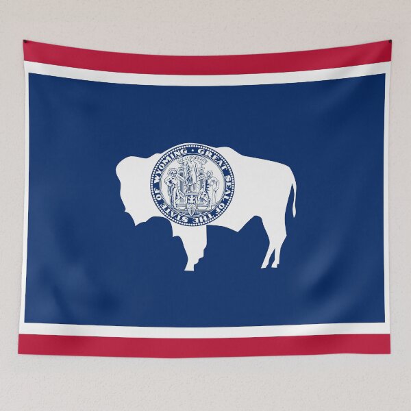 Item preview, Wyoming State Flag WY designed and sold by shitpostee.