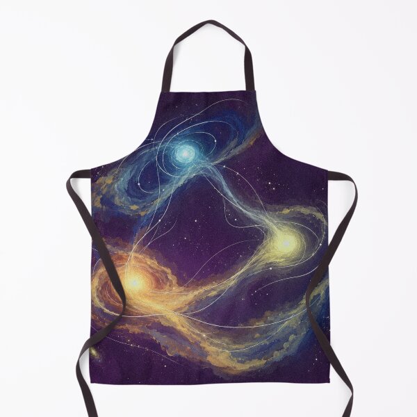 Item preview, Triangular Galaxy Orbit Cosmic Illustration designed and sold by AHOK-lab.