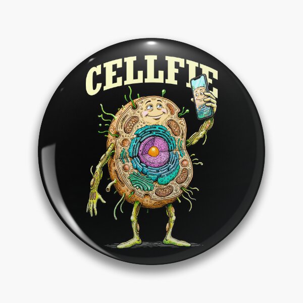 Item preview, Cellfie Funny Cell Selfie Biology Microbiology Science Pun designed and sold by GrandeDuc.
