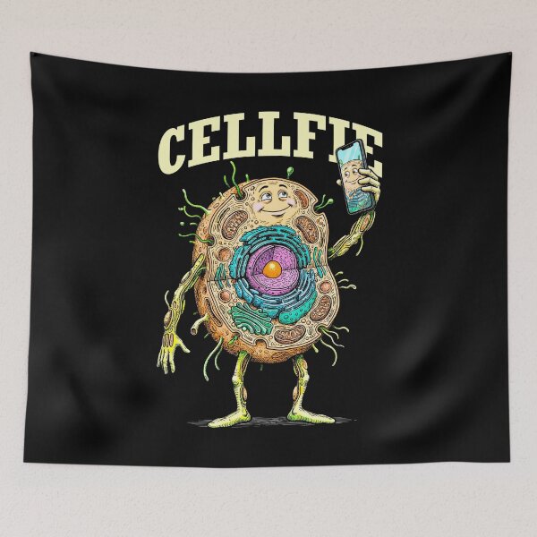 Item preview, Cellfie Funny Cell Selfie Biology Microbiology Science Pun designed and sold by GrandeDuc.