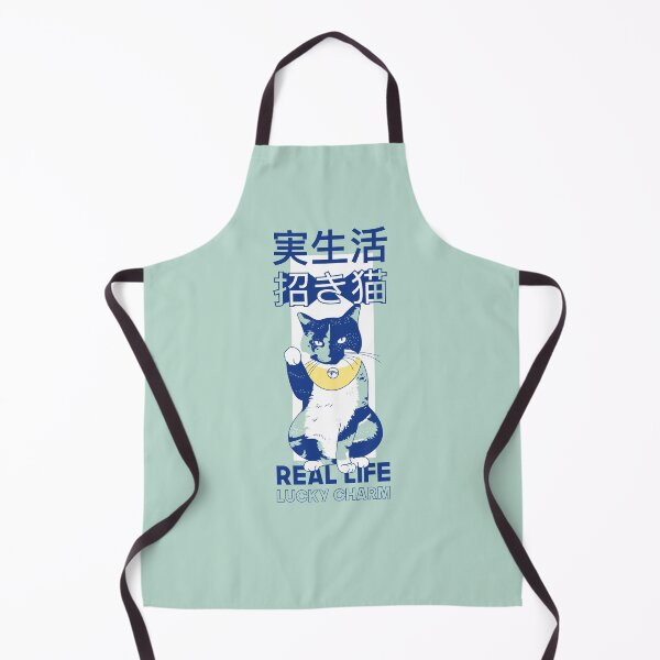 Item preview, Maneki Neko – Lucky Cat (blue edition) designed and sold by Juliette Lancien.