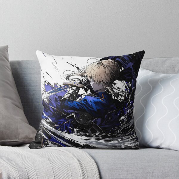 Item preview, Saber Alter Anime Poster | Fate Stay Night Dark Knight Art | Excalibur Anime Aesthetic Graphic Design designed and sold by Dyan4.