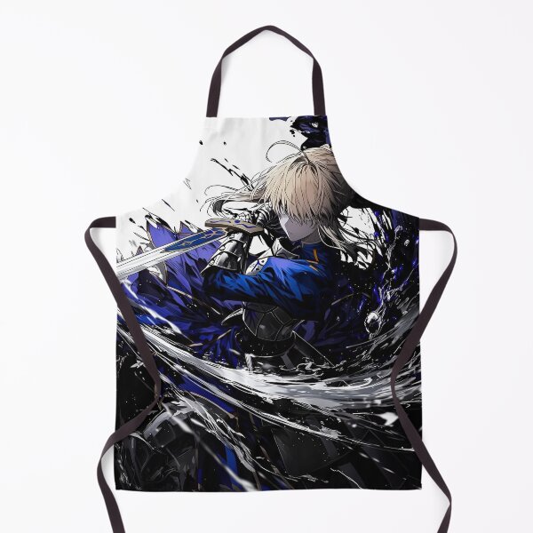 Item preview, Saber Alter Anime Poster | Fate Stay Night Dark Knight Art | Excalibur Anime Aesthetic Graphic Design designed and sold by Dyan4.