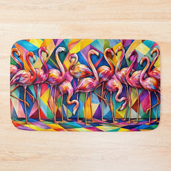 Item preview, Colorful Flamingo Array designed and sold by cuprum.