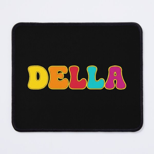 Item preview, ❤️ Della Personalized Name Wavy Retro Shirt, Coffee Mug, Sticker Gift designed and sold by HelixPedia.