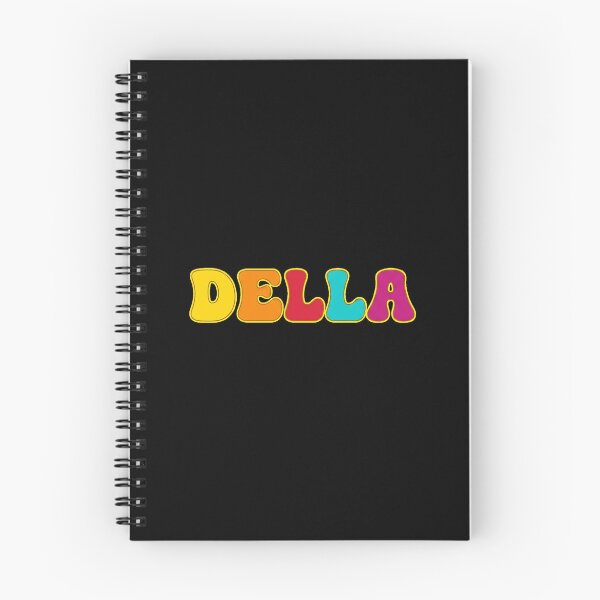 Item preview, ❤️ Della Personalized Name Wavy Retro Shirt, Coffee Mug, Sticker Gift designed and sold by HelixPedia.