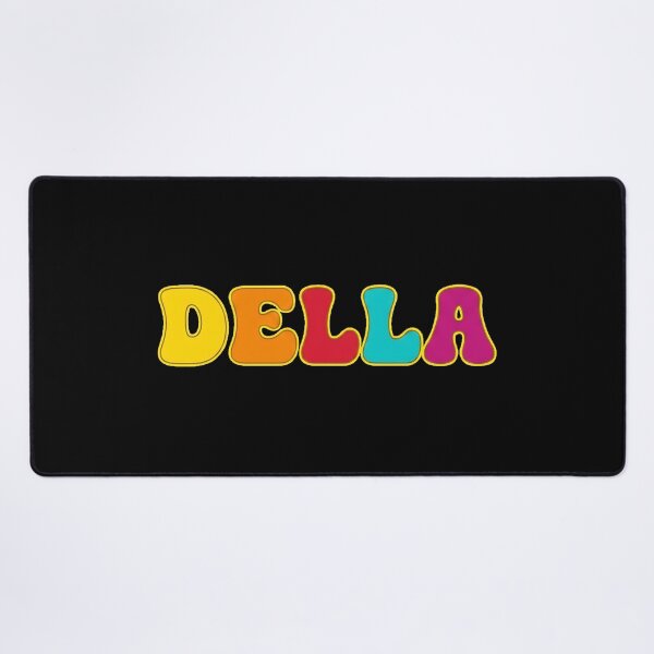 Item preview, ❤️ Della Personalized Name Wavy Retro Shirt, Coffee Mug, Sticker Gift designed and sold by HelixPedia.