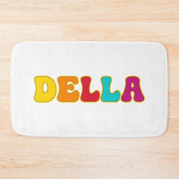 Item preview, ❤️ Della Personalized Name Wavy Retro Shirt, Coffee Mug, Sticker Gift designed and sold by HelixPedia.