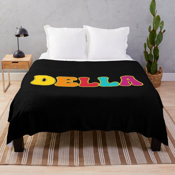 Item preview, ❤️ Della Personalized Name Wavy Retro Shirt, Coffee Mug, Sticker Gift designed and sold by HelixPedia.