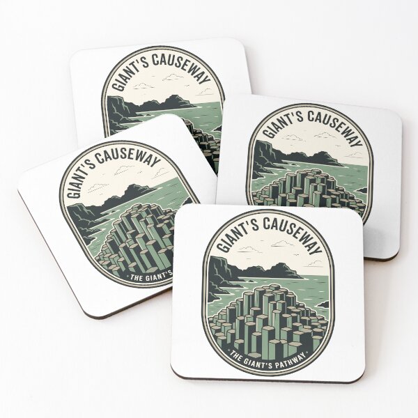 Item preview, Giant's Causeway Northern Ireland Vintage Travel Badge designed and sold by k3rstman1.