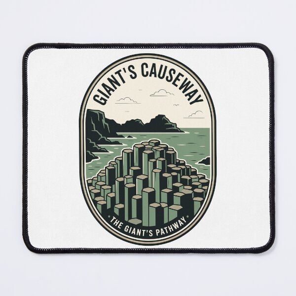 Item preview, Giant's Causeway Northern Ireland Vintage Travel Badge designed and sold by k3rstman1.
