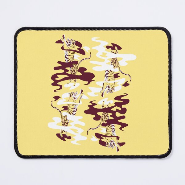 Item preview, Four tigers surrounded by smoke (yellow edition) designed and sold by Juliette Lancien.