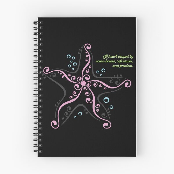Item preview, Pastel Starfish Ocean Breeze Quote designed and sold by graphicnew.