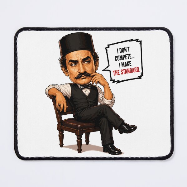 Item preview, Vintage Gentleman Quote Cartoon Vector Illustration designed and sold by Krincydigitalart.