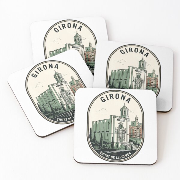 Item preview, Vintage Girona Spain Cathedral Travel Badge designed and sold by k3rstman1.