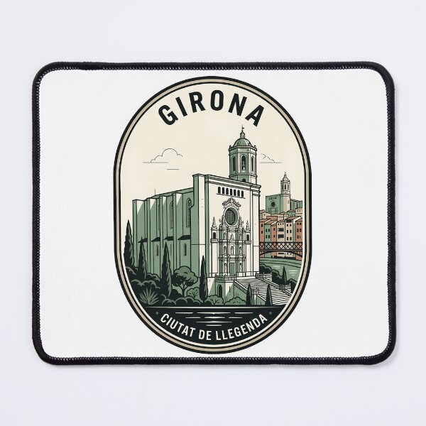 Item preview, Vintage Girona Spain Cathedral Travel Badge designed and sold by k3rstman1.