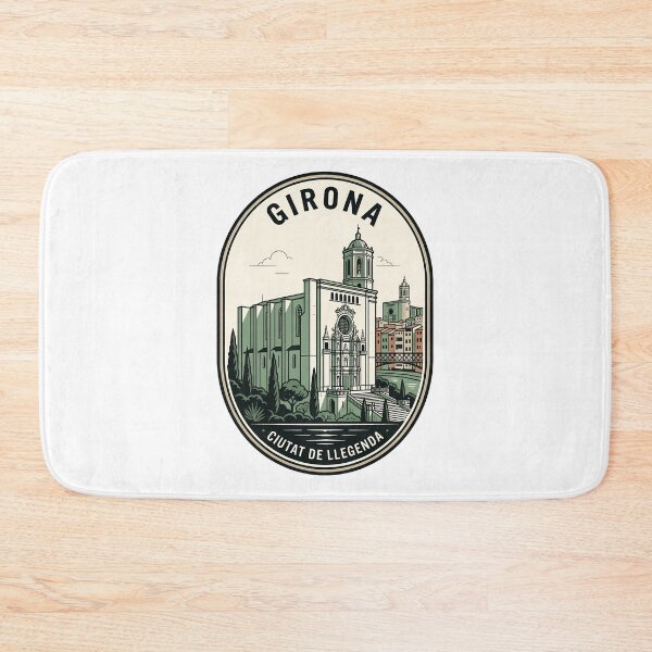 Item preview, Vintage Girona Spain Cathedral Travel Badge designed and sold by k3rstman1.