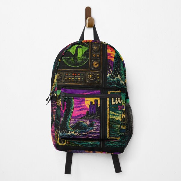 Item preview, Lochness Monster Scottish Cryptid Retro Pop Art designed and sold by redsharkuk.