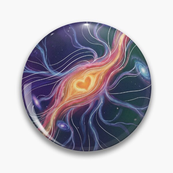 Item preview, Cosmic Heart Flow Cosmic Illustration designed and sold by AHOK-lab.