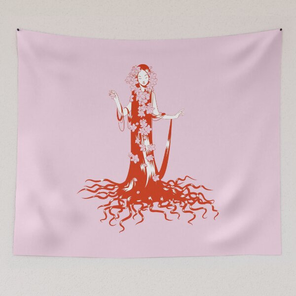 Item preview, A tree with Deep Roots (red edition) designed and sold by Juliette Lancien.