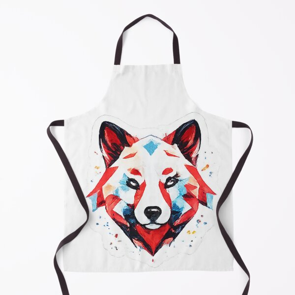 Item preview, Geometric Watercolor Wolf Graffiti Art designed and sold by Northline Creative.