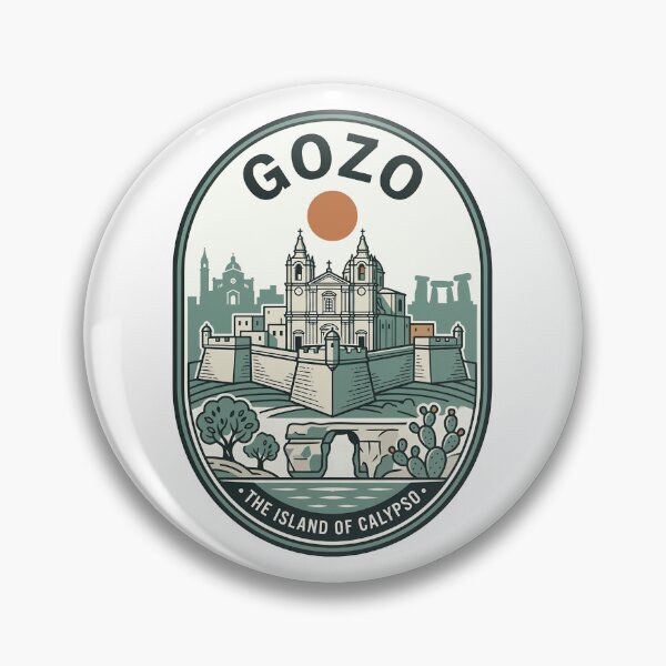 Item preview, Retro Gozo Malta Island of Calypso Travel Badge designed and sold by k3rstman1.