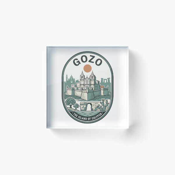 Item preview, Retro Gozo Malta Island of Calypso Travel Badge designed and sold by k3rstman1.