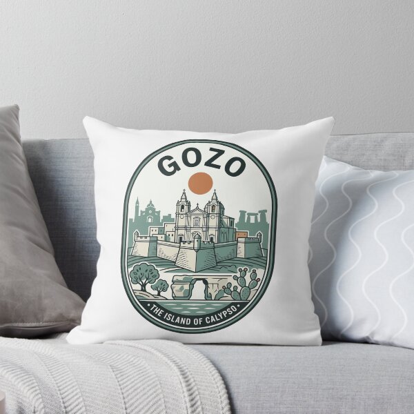 Item preview, Retro Gozo Malta Island of Calypso Travel Badge designed and sold by k3rstman1.