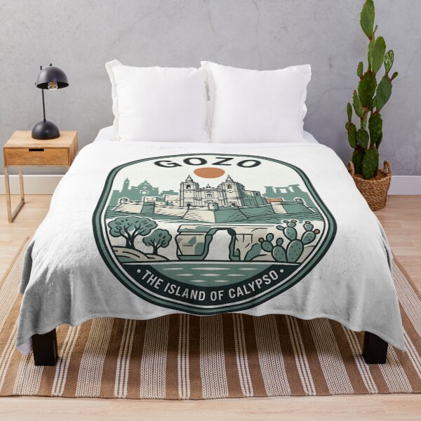 Item preview, Retro Gozo Malta Island of Calypso Travel Badge designed and sold by k3rstman1.